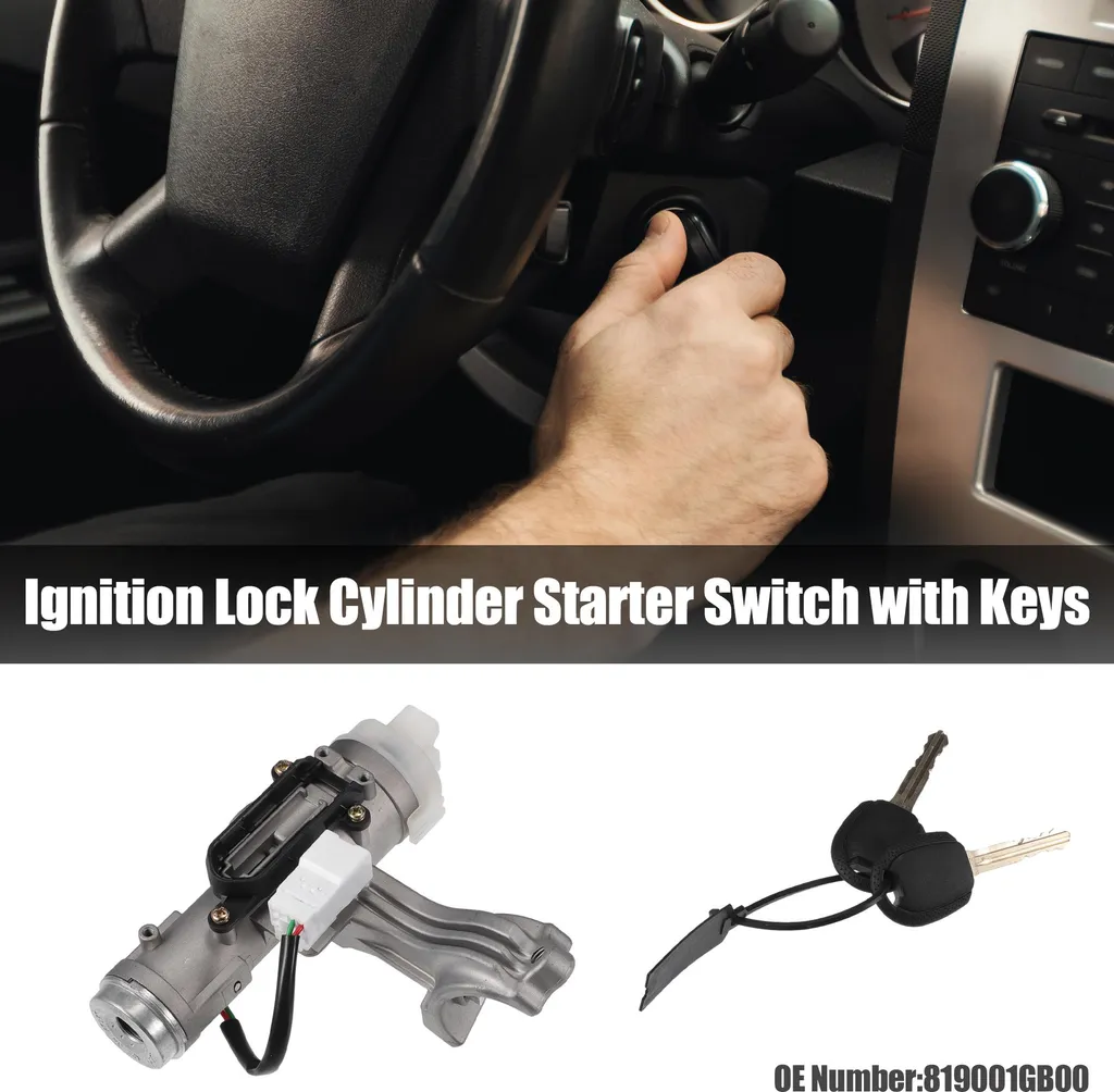 Cylindre de Neiman 819001GB00 pour Kia Rio (2006-2009) avec 2 clés