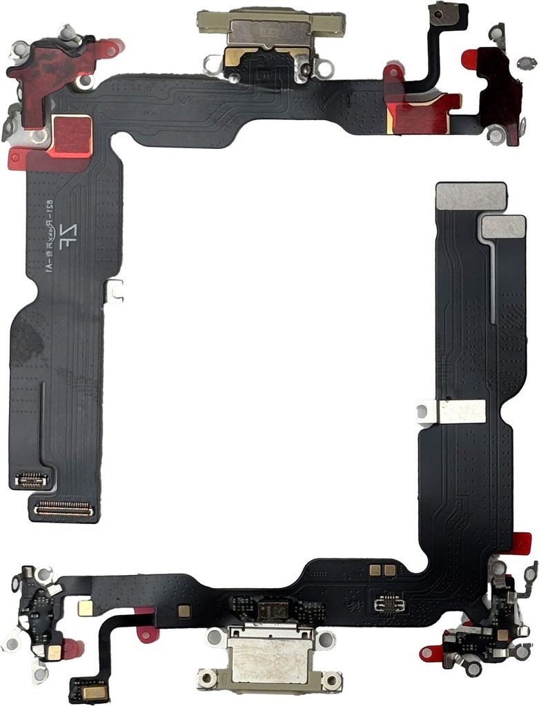Für Apple iPhone 15 Plus Ladeanschluss Dock Connector Ersatzteil Gelb