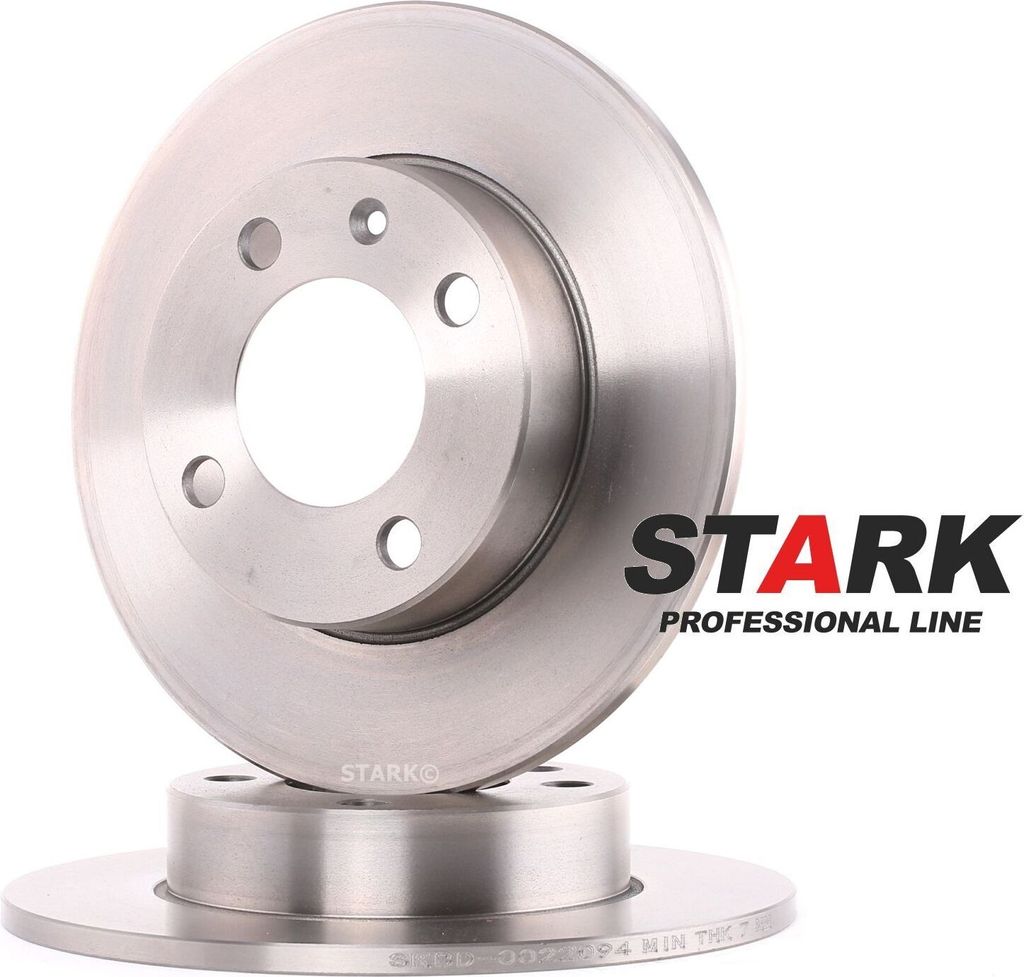 STARK SKBD-0022094 - OE 6N0615601A Bremsscheibe für Ibiza (6K), Cordoba (6K), Arosa (6H), Polo (6V), Polo (6N), Lupo (6E1, 6X1)