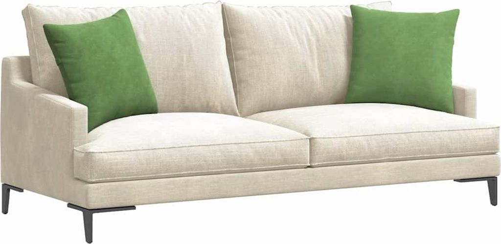 Cloris Designermöbel Sofakissen 2 Stück Hellgrün 45 x 45cm Cordstoff - Gartenmöbelauflagen 2026Neu260607 - Gartenmöbelauflagen