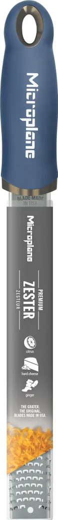 Grattugia Zester Microplane Acciaio Inox Professionale per Limone e Formaggio - 5