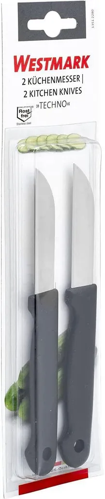 Coltelli Spelucchini Westmark Techno 70mm Acciaio Inox Set Risparmio - 5
