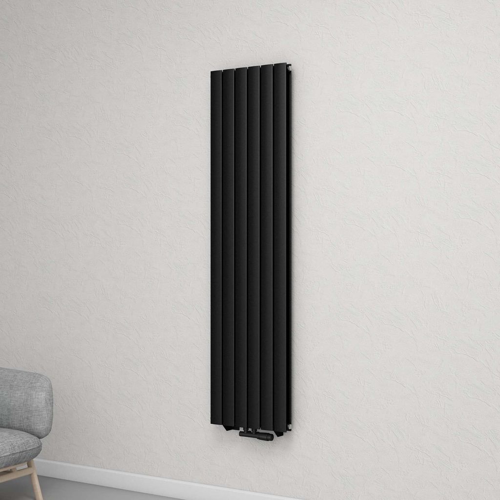 Mai & Mai Badheizkörper flach 180x46cm in Anthrazit Produktbild 