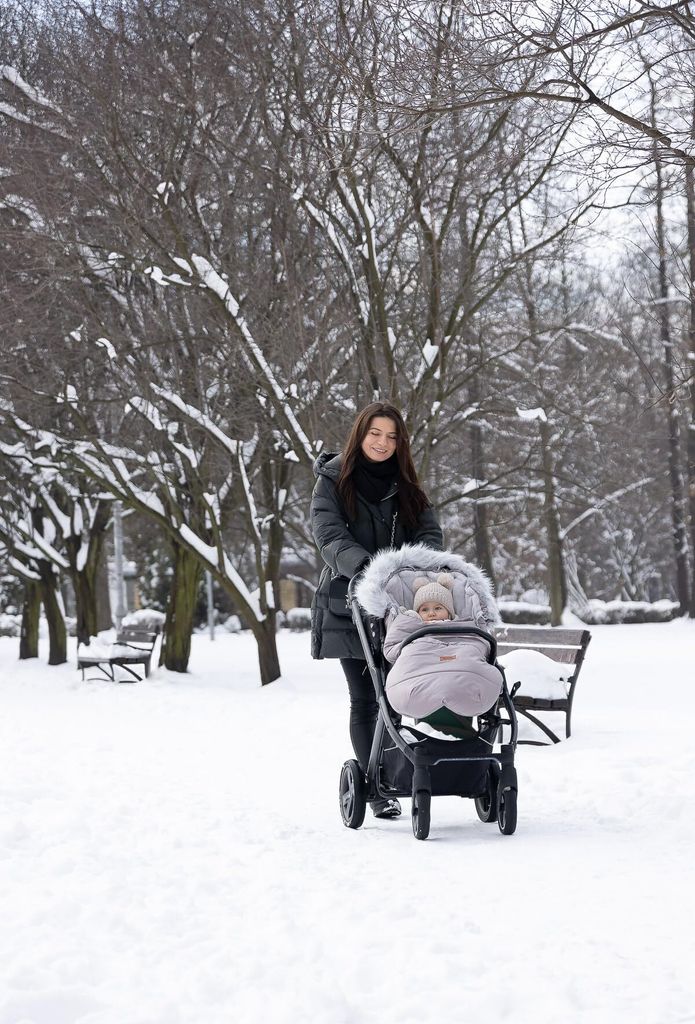 SENSILLO - Fußsack Kinderwagen Winter - Außenstoff Produktbild 9