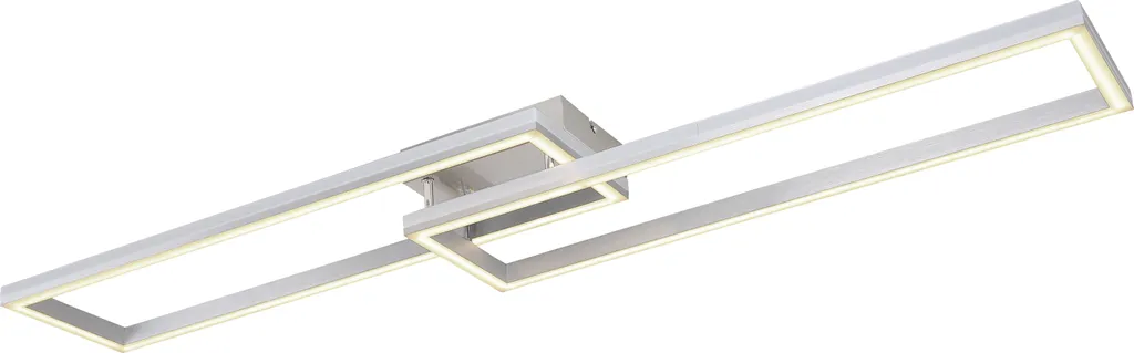 Plafonnier LED Métal Argenté : Fini les Zones Sombres dans la Maison