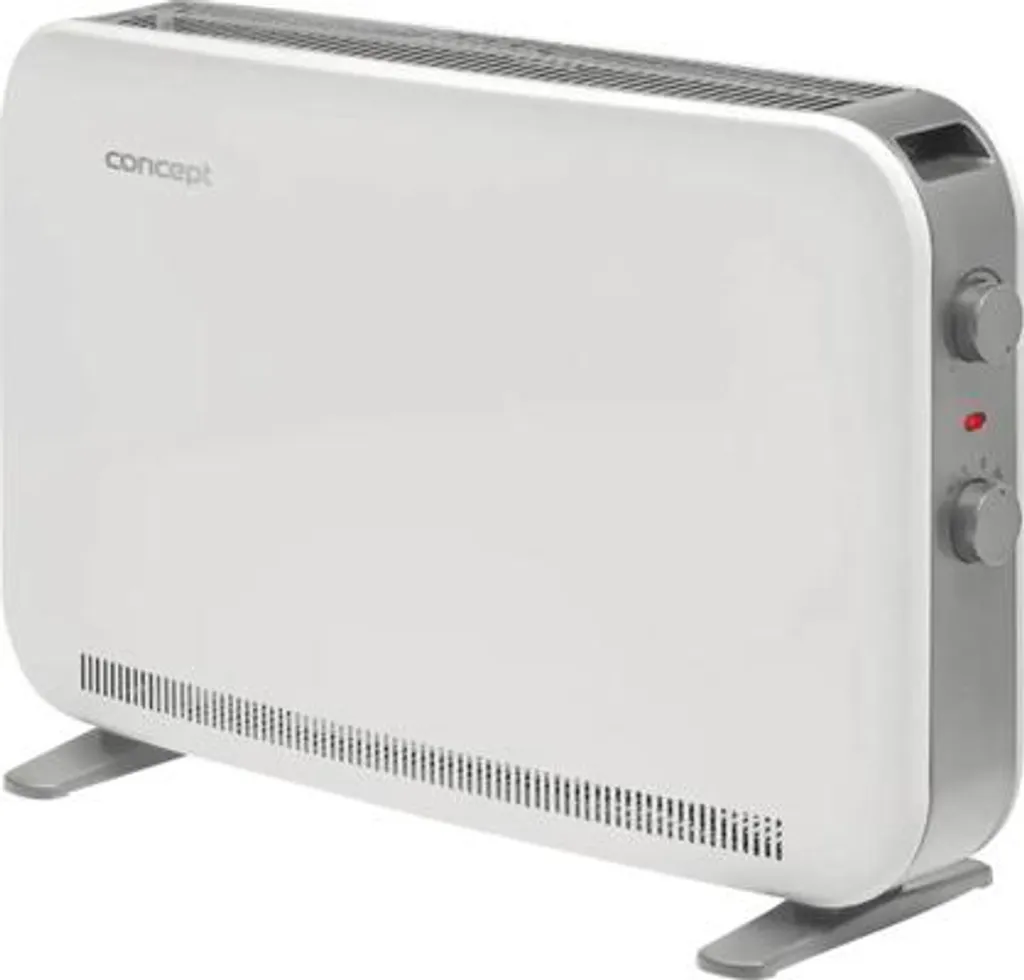 Concept KS3020 Spot chauffant infrarouge Mica 2000W Blanc et Argent