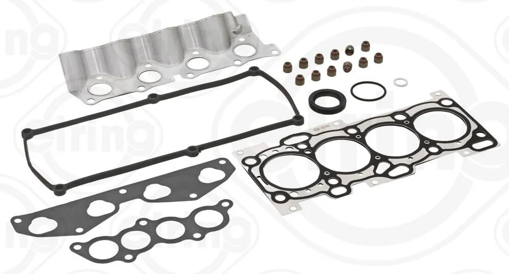 Pochette de joints haut moteur ELRING pour KIA avec couvre-culasse