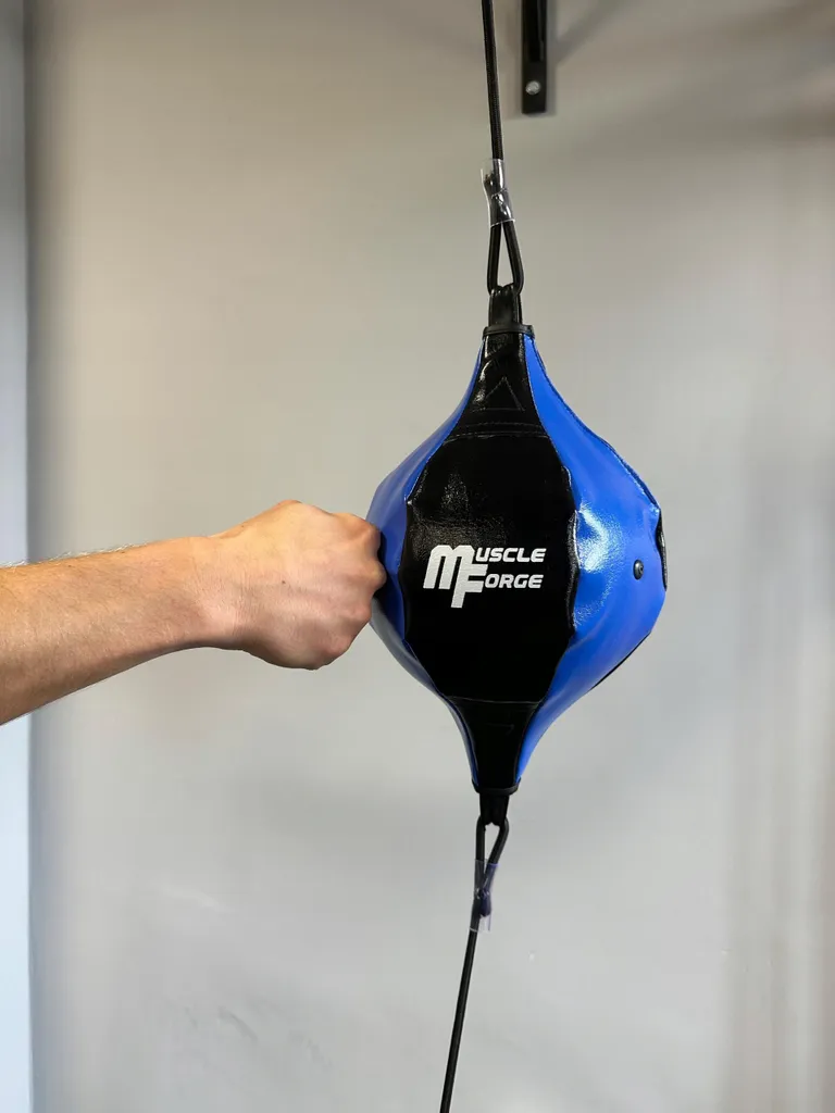 Speedboxball bleu : ballon de boxe suspendu résistant haute performance - 2