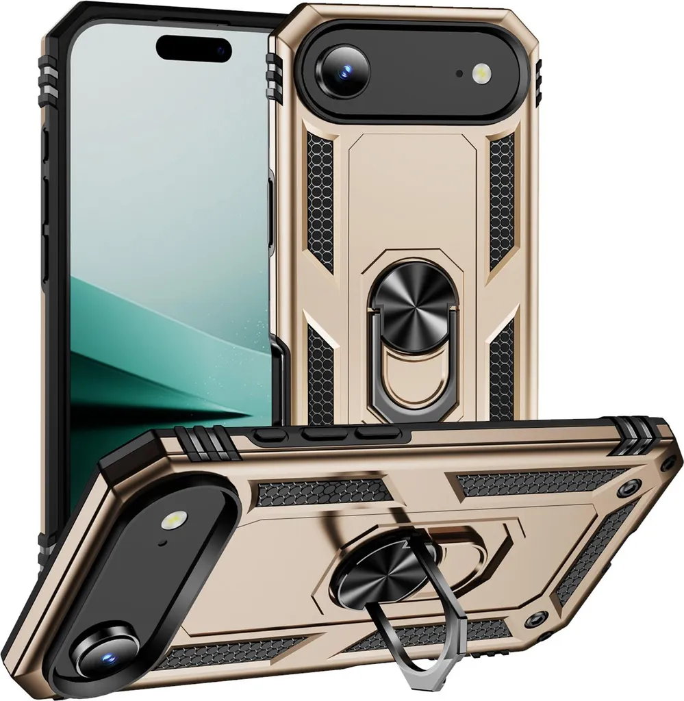 Custodia Luxury Oro iPhone Air: Protezione Militare e Funzionalità