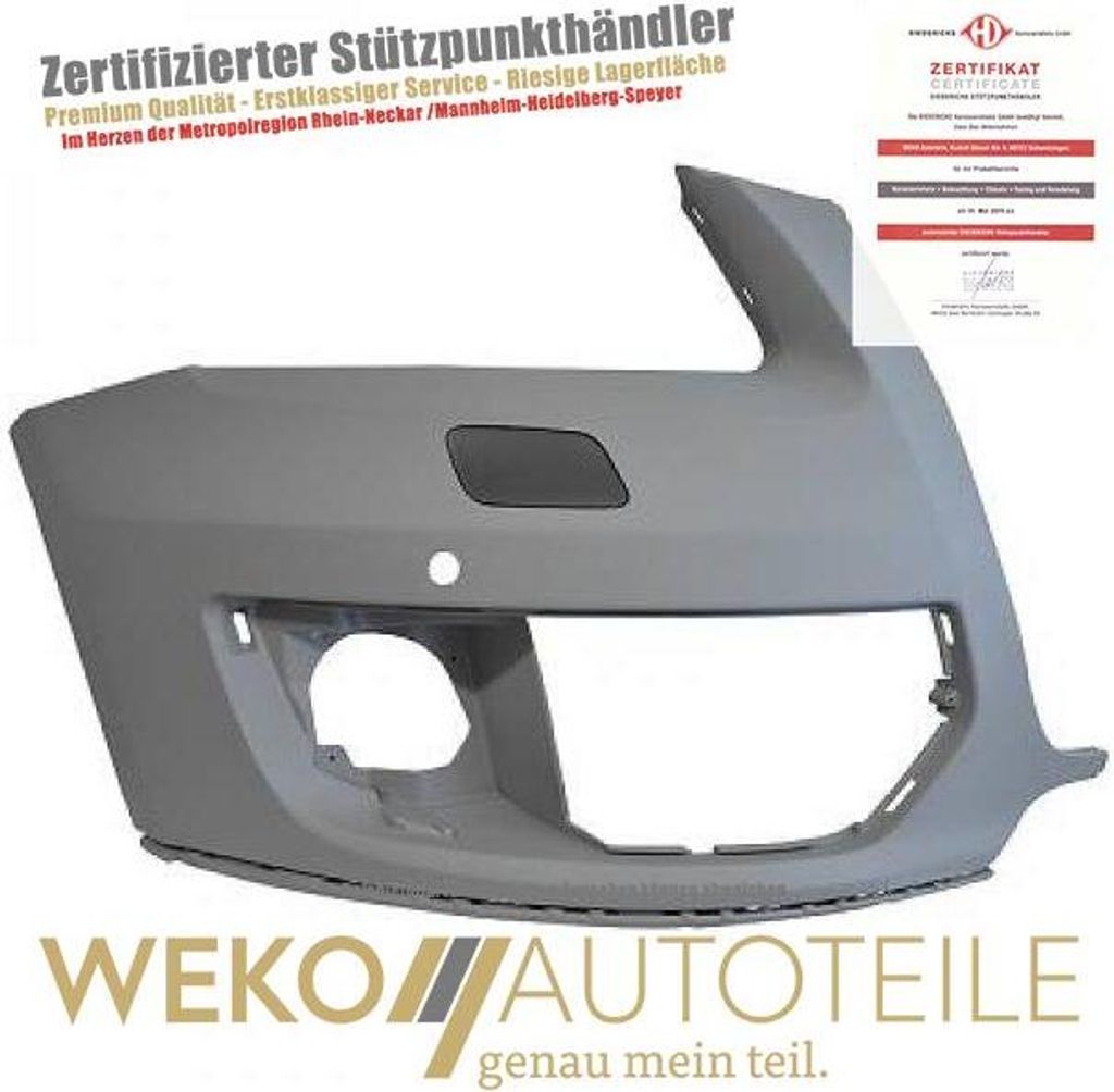 Blende Stoßstange vorne rechts DIEDERICHS 1075352 für AUDI