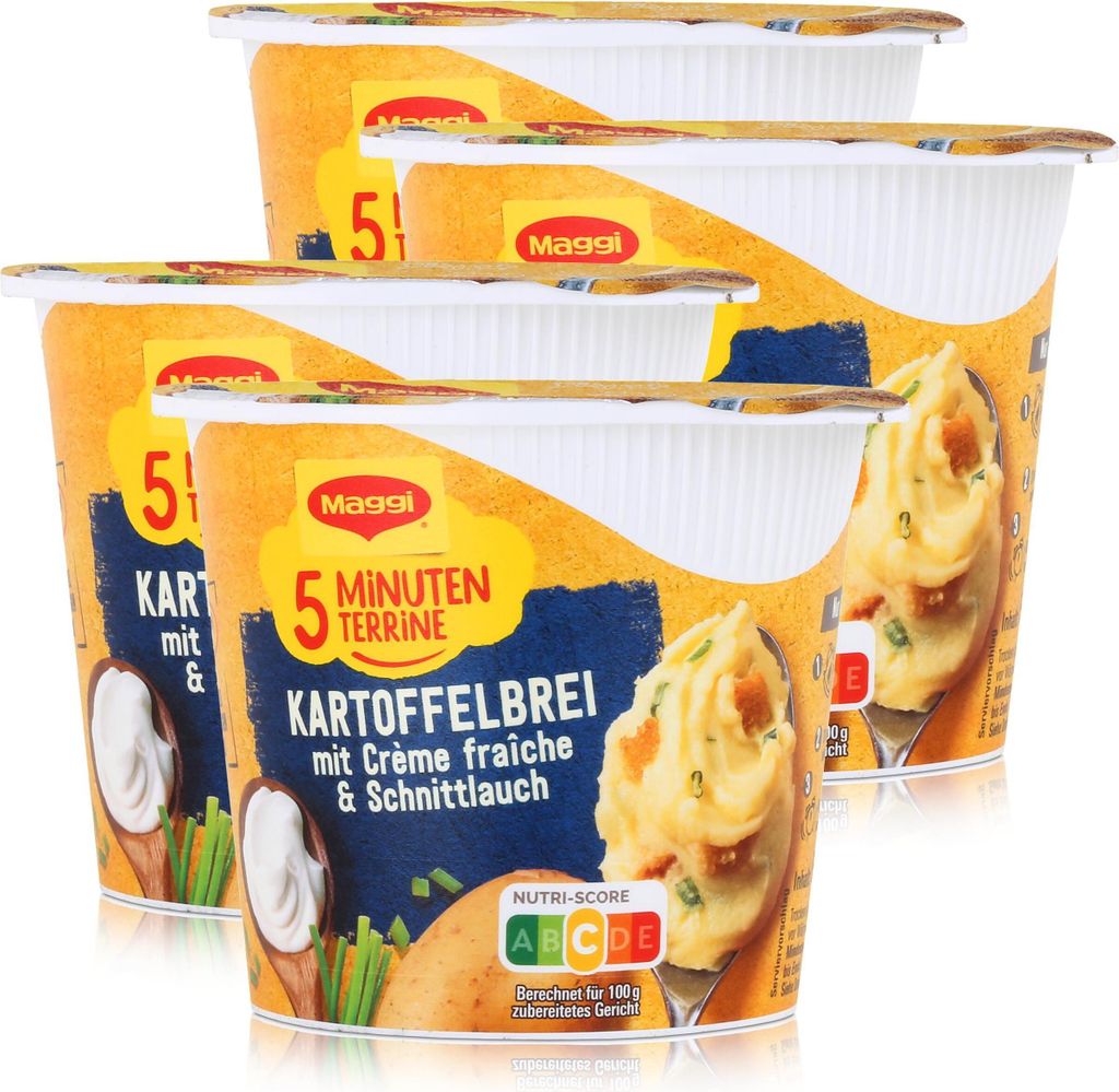 Maggi 5 Minuten Terrine Kartoffelbrei Créme fraiche Produktbild 