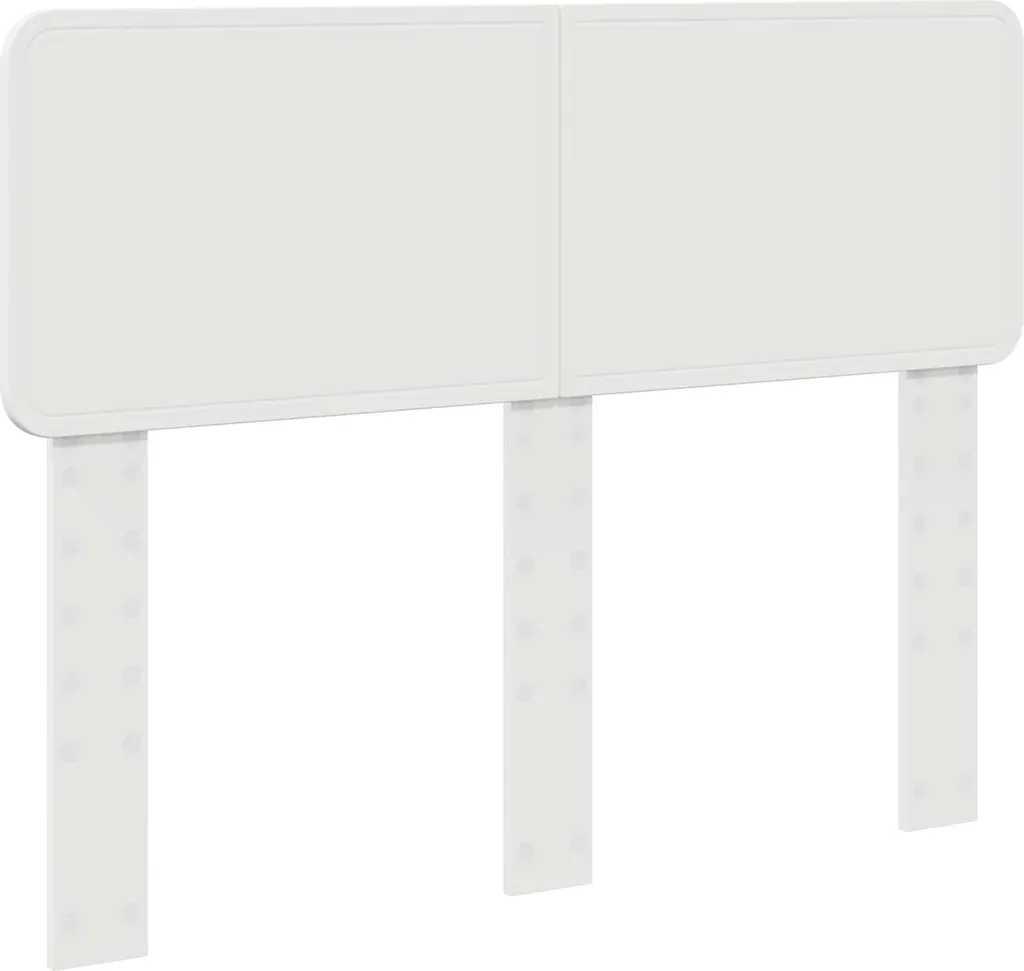 Testata Letto 120 cm Bianco Opaco - Stile Nordico Legno Moderno