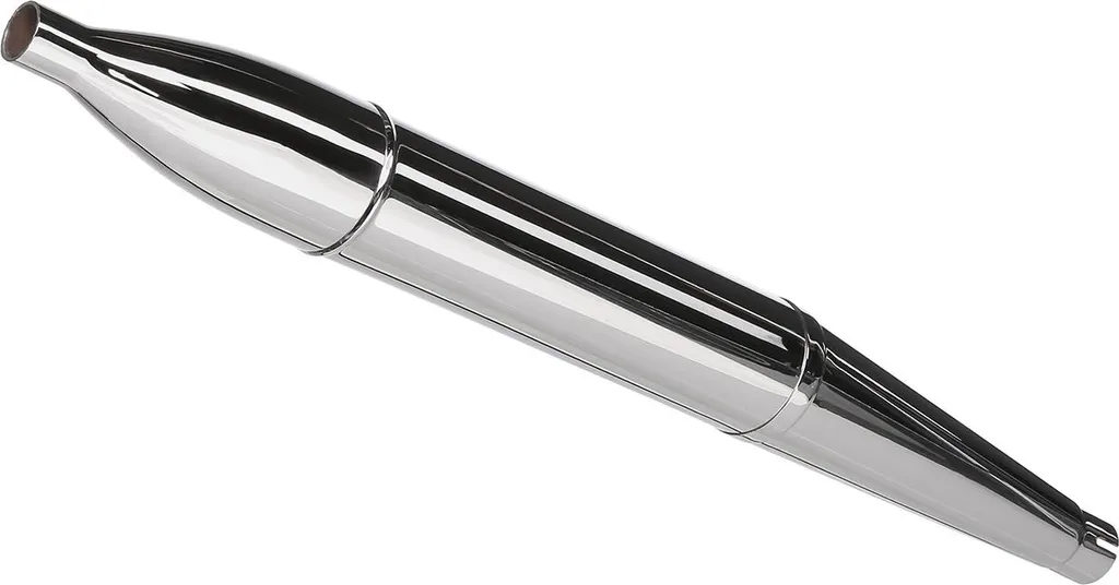 Pot Échappement Double Port MZ ES Forme Cigare Droit Acier MZA 35679