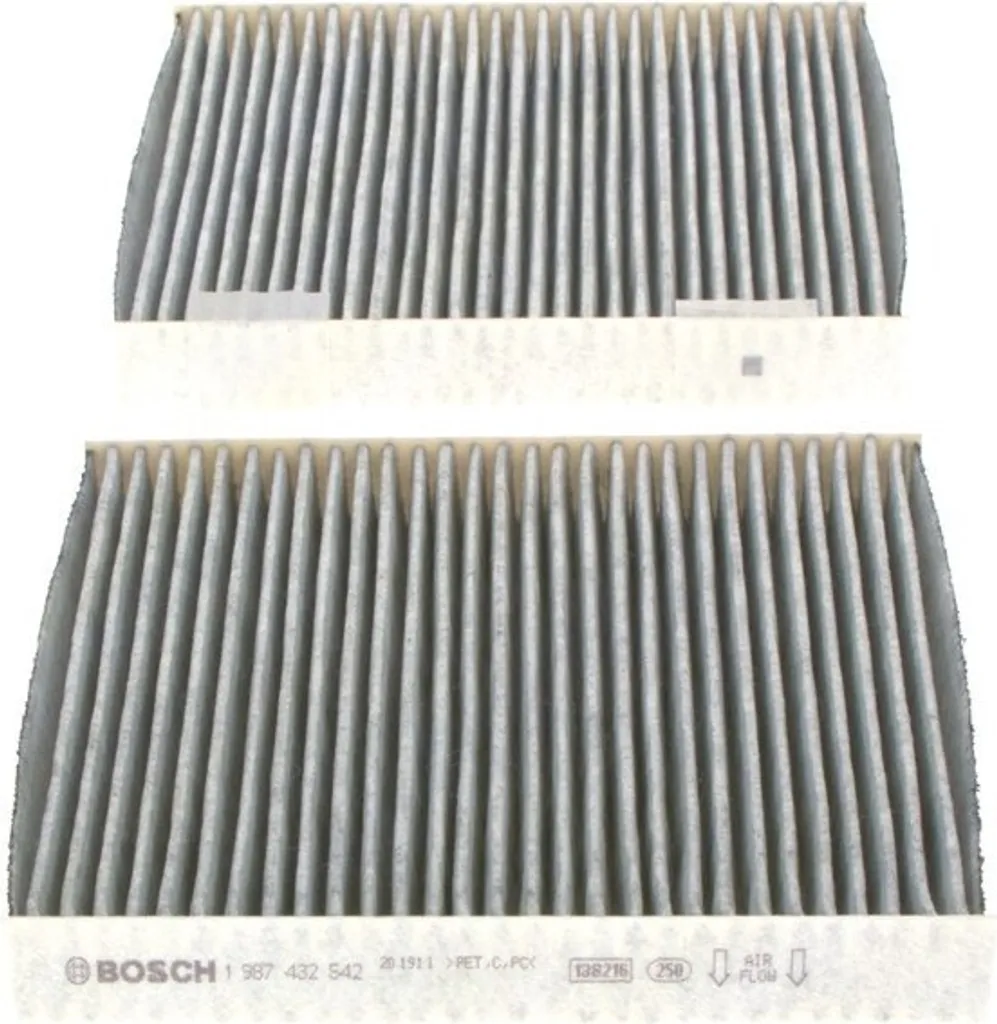 Filtre pollen Bosch 1987432542 haute protection pour BMW X3 et X4