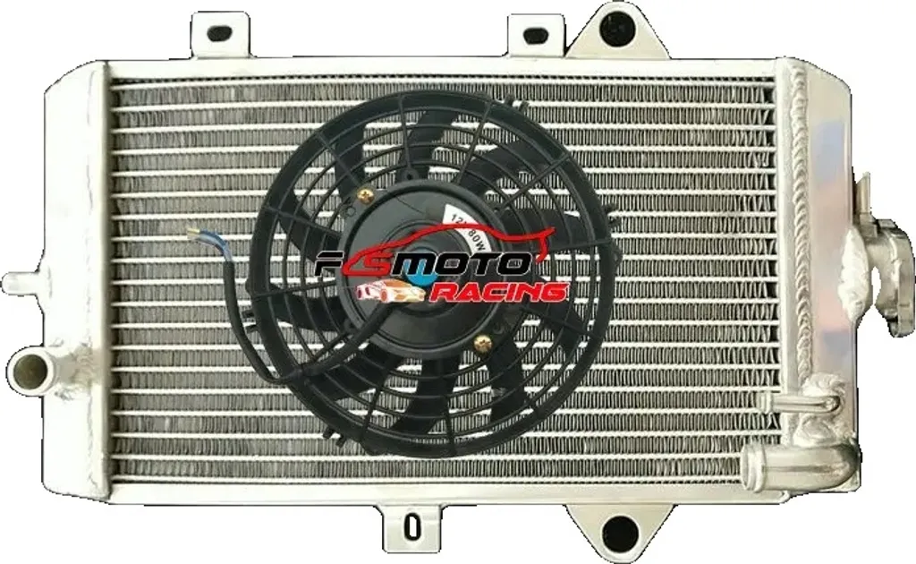 Radiateur aluminium robuste avec système de refroidissement efficace 52mm