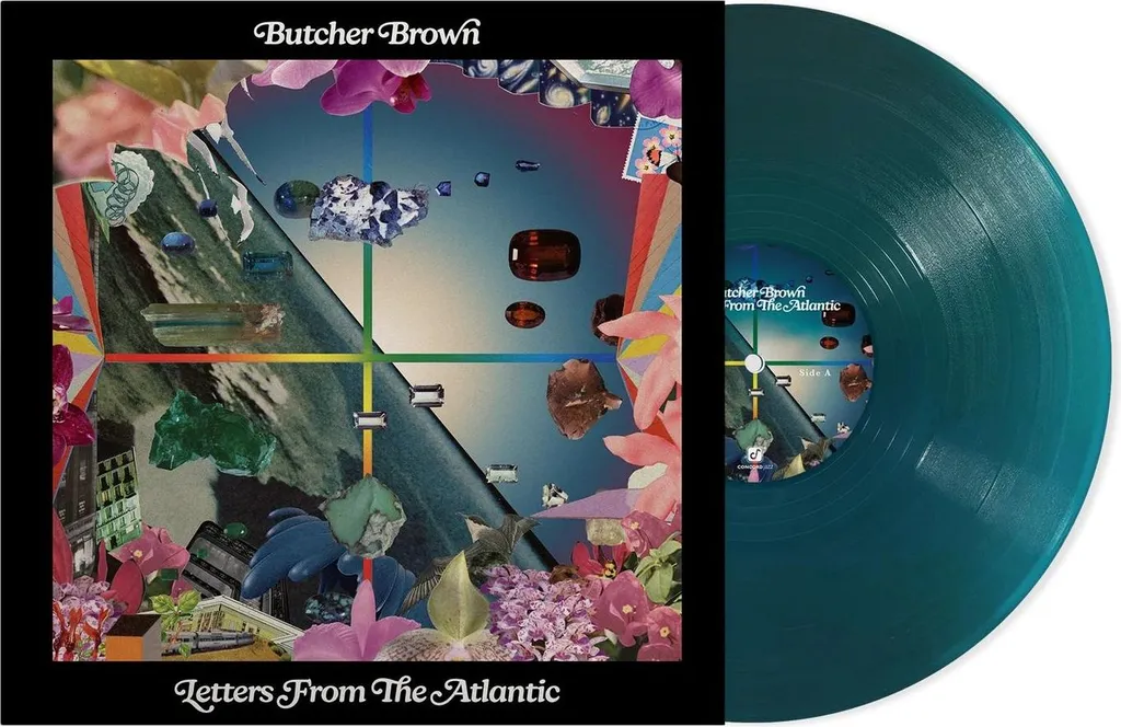 Album Jazz Butcher Brown Letters From The Atlantic Vinyle LP Bleu
