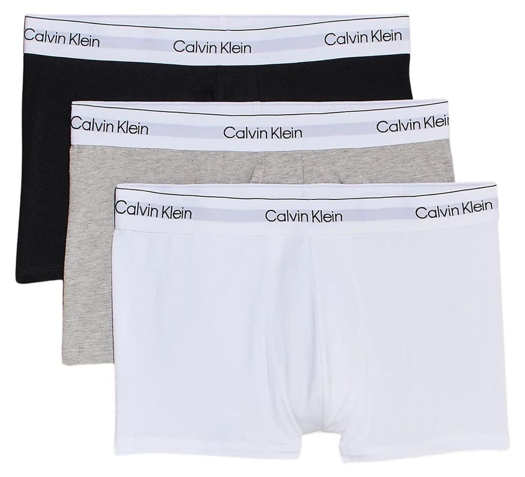 Calvin Klein boxer 3 pack icon Coton stretch trunks black / Image du produit 