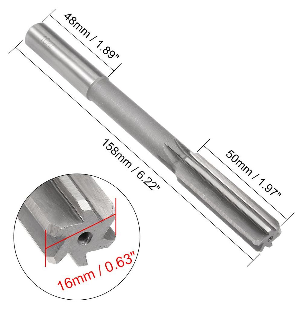 Direkt Schaft HSS H7 Aufspannung 16mm Schneiddiebstahl Durchmesser Fr?ser