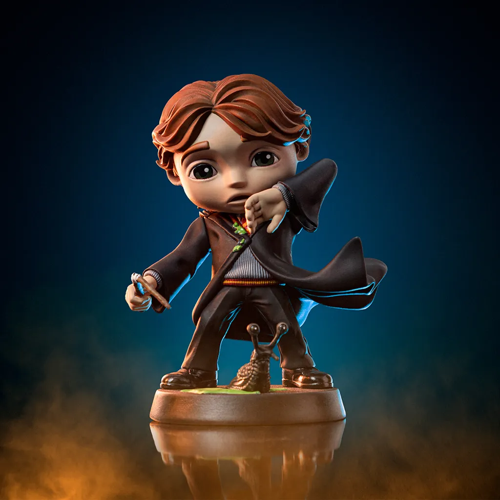 Statue de collection Ron Weasley Minico Harry Potter en PVC Iron Studios - 5