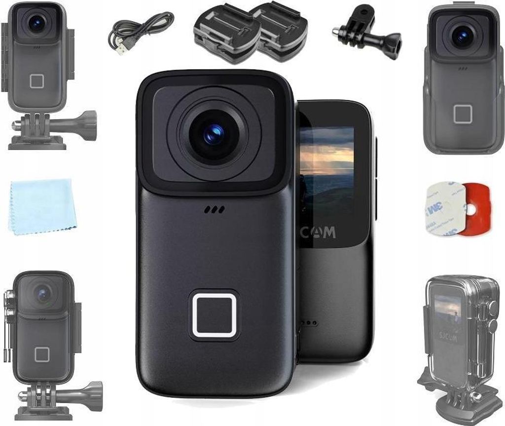 Kamera Sportowa Sjcam C200 Pro 4K Wifi Ip68 Rower Tiktok Zdjęcie produktu 