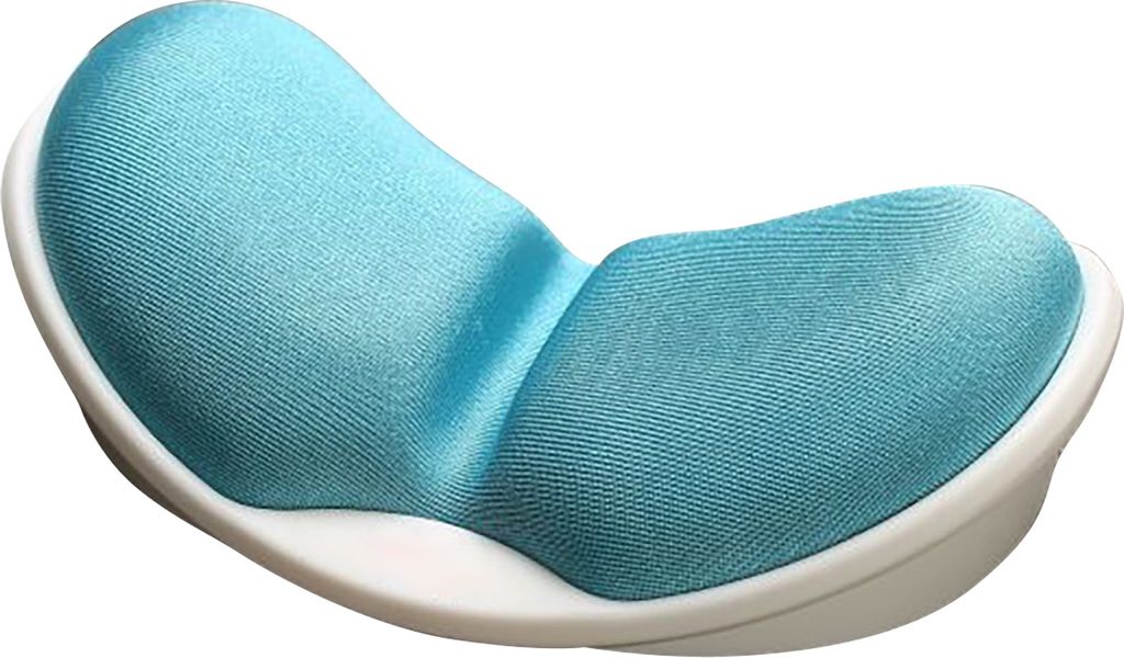 Handgelenk REST PAD Anti-Skid nicht verblüffende ergonomische weiche Computermaus Handlastunterstützung für Büro-Blau