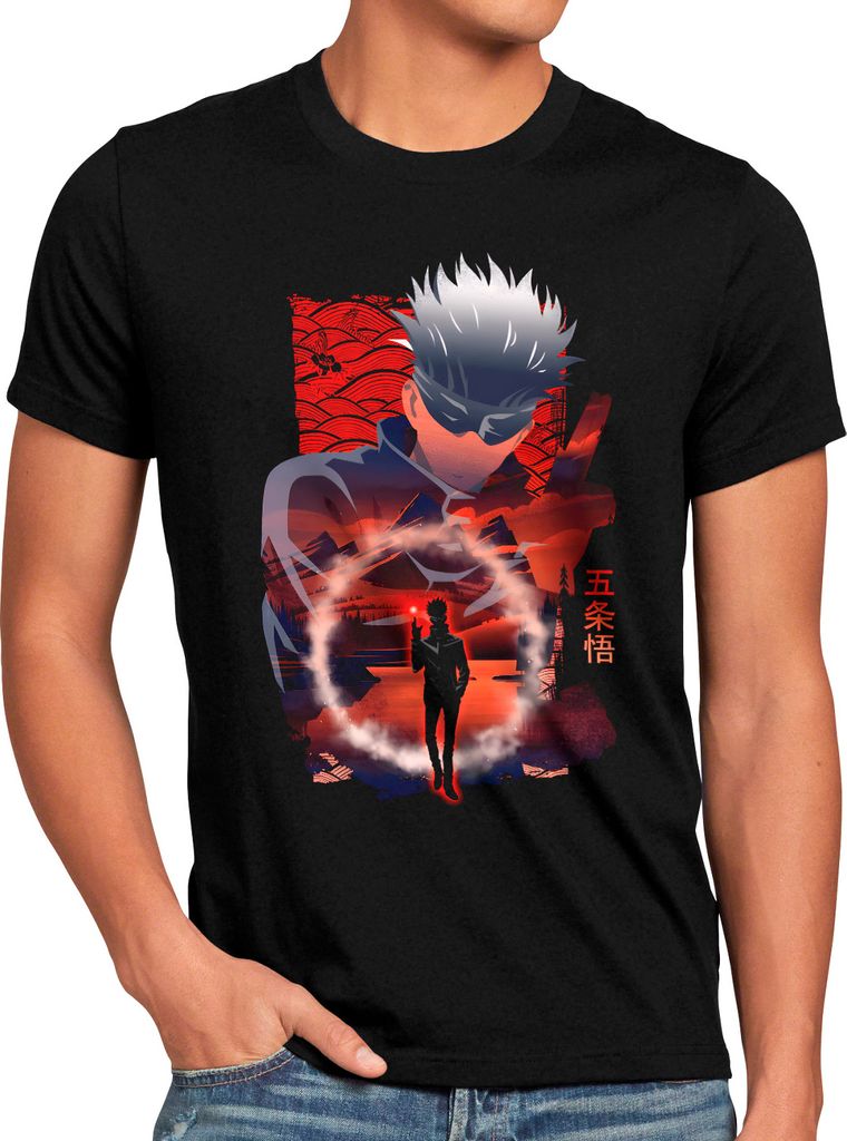 BaumwolleCloud Go Jo Herren T-Shirt anime japan manga