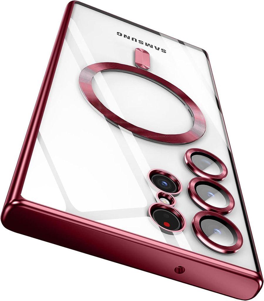 Luxus für Magsafe magnetische matte Hülle für Samsung Galaxy S23