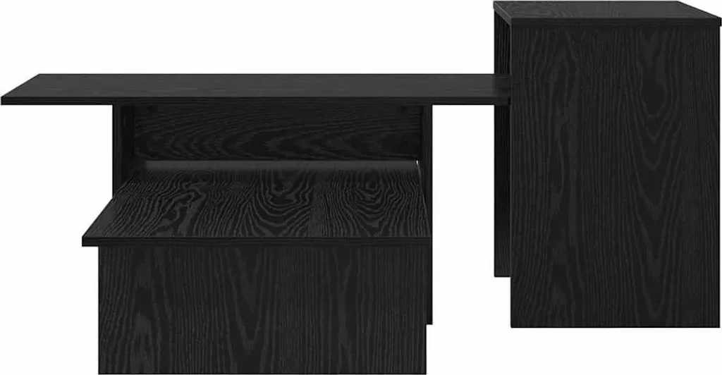 Crea Atmosfera con la Consolle vidaXL Rovere Nero 80x50x225 cm - 5
