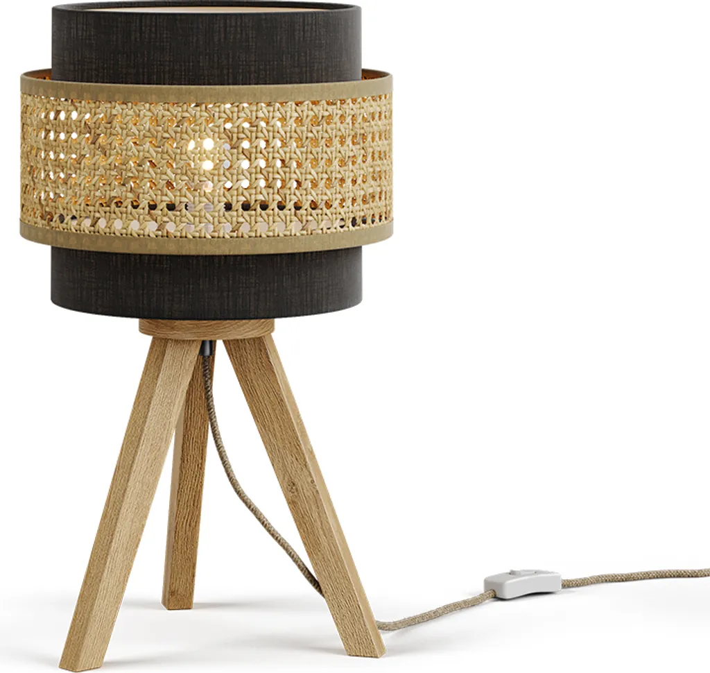 Lampe de lecture salon Vicco Morten Noire 45cm pour une ambiance cosy