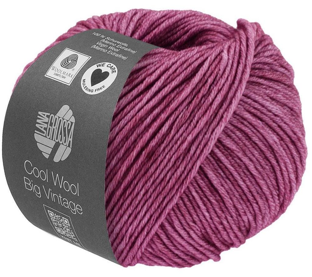 Lana Grossa - Cool Wool Big Vintage 7189 pink Produktbild 