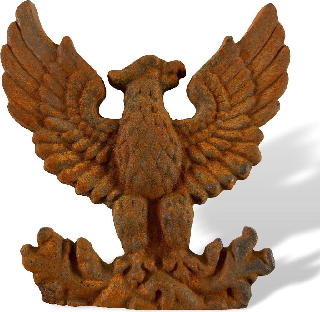 Adler Preussen Relief Wappen Wand Tür Deko Eisen Wandbild Schild Antik-Stil