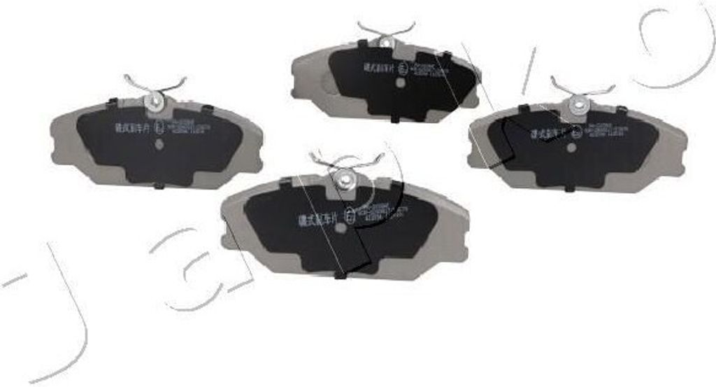 JAPKO Bremsbeläge Satz Vorne Bremsklötze für RENAULT CLIO II (BB0/1/2, CB0/1/2) 500039
