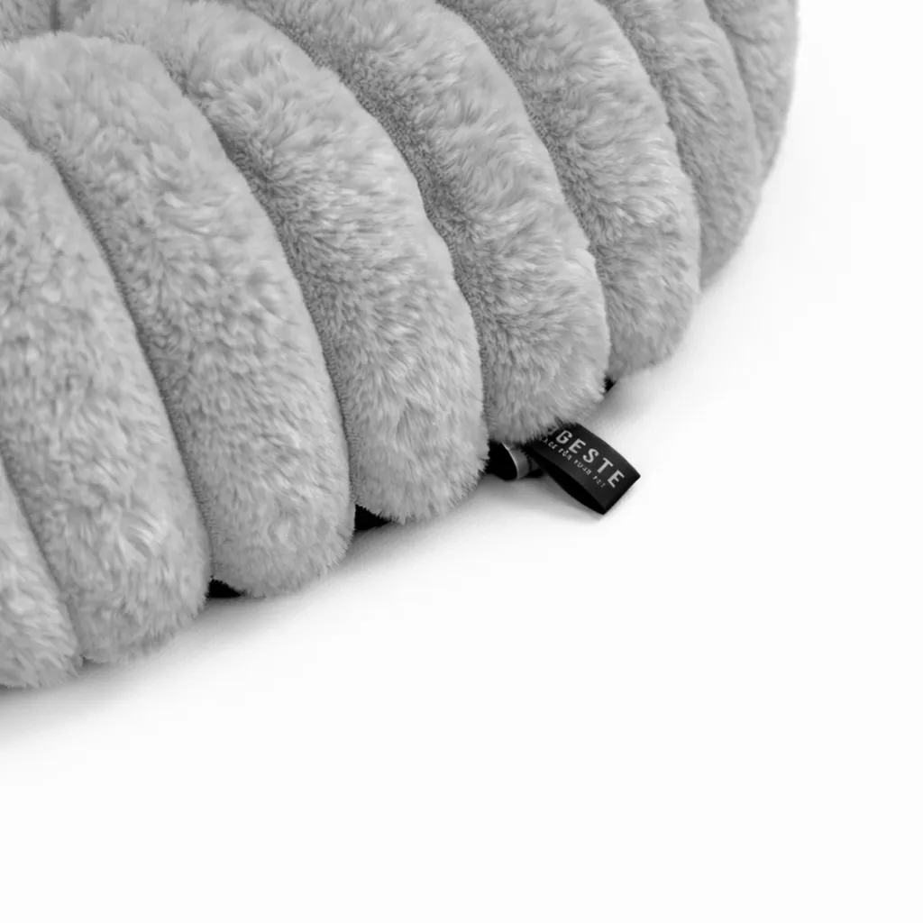 Dogeste Donut cuccia per cane 60 cm rotonda, cuscino morbido e soffice, lavabile, fondo antiscivolo - 5