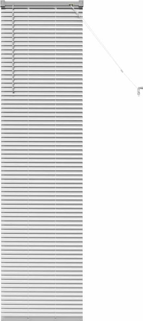 vidaXL Lamellové žaluzie, stříbrné, 175 x 45 cm, hliník Obrázek produktu 