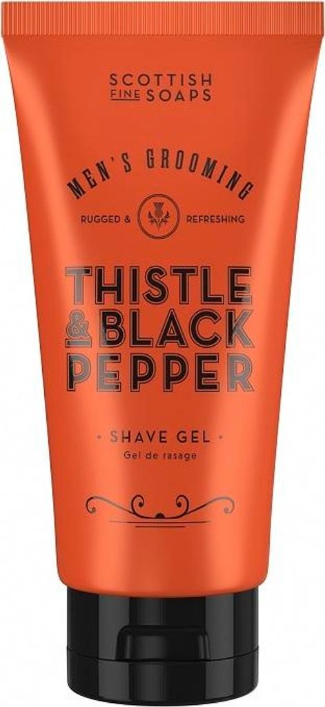 Scottish Fine Soaps Rasiergel Thistle & Black Pepper 150ml Produktbild 