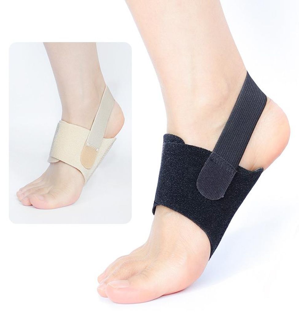 1 Paar Fußbandagen, Knöchelbandagen & Fußgewölbestütze, Stütze für Fußgewölbe, zur Schmerzlinderung bei Plattfüßen, für Frauen & Männer