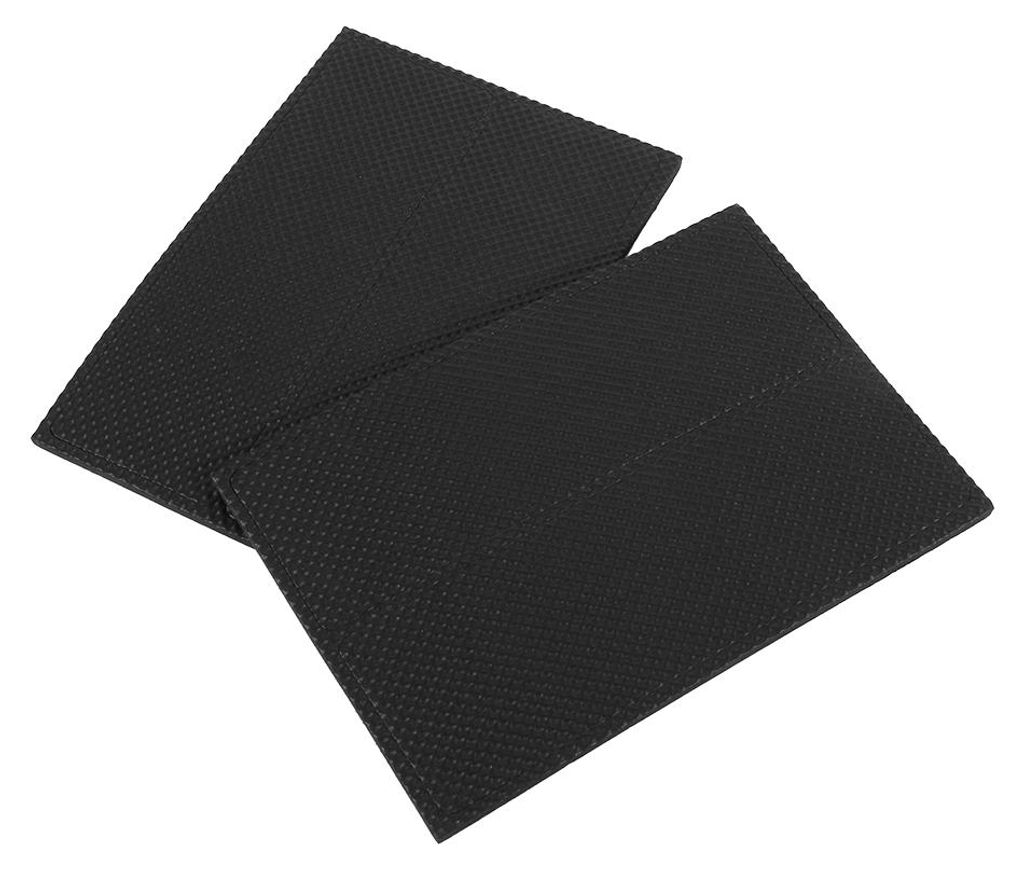 4pcs Schwarz NOn slip Selbstklebende Bodenschützer Möbel Sofa Schreibtisch Stuhl Gummifüße Pads