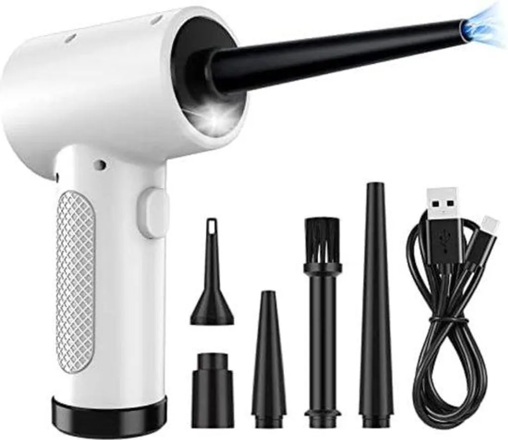 Brosse à air électronique pour ordinateur et clavier sans fil rechargeable