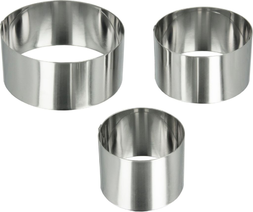 Metaltex 204-536010 Anneaux de cuisson tout usage, ronds, Image du produit 