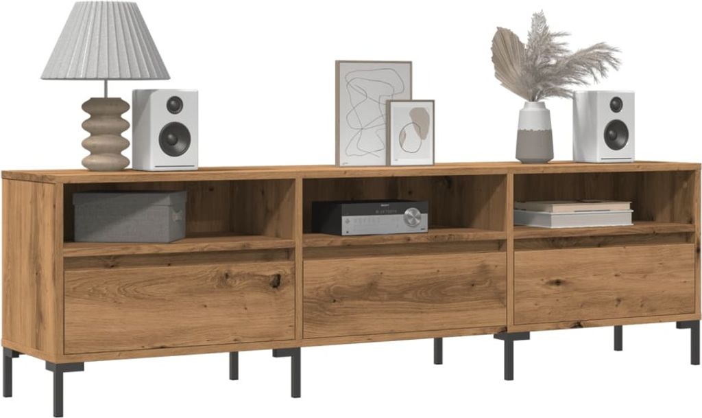 Maison Exclusive - TV-Schrank Artisan-Eiche 150x30x44,5 cm Holzwerkstoff