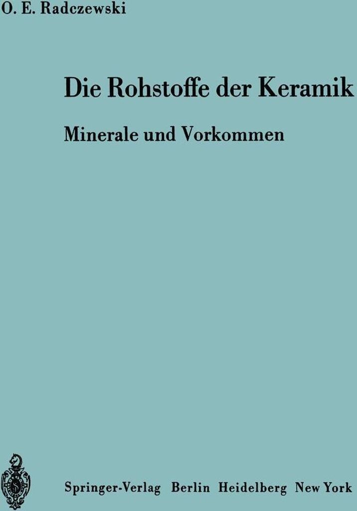 Die Rohstoffe der Keramik