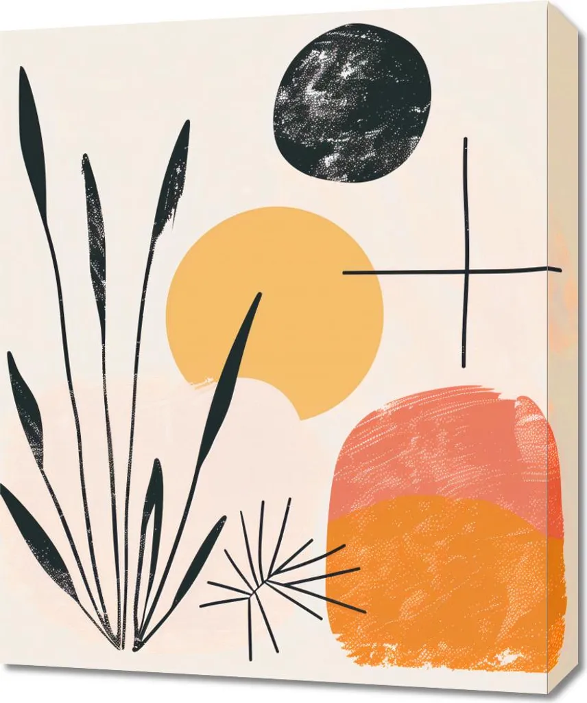 Offerta Quadro 50x60 Cosmo nella Natura - Tela Alta Qualità