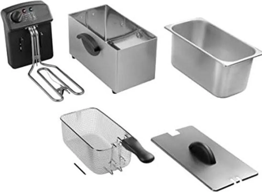 Friggitrice Gratyfied 3 Litri 2000W - Friggitrice Acciaio Professionale - 4