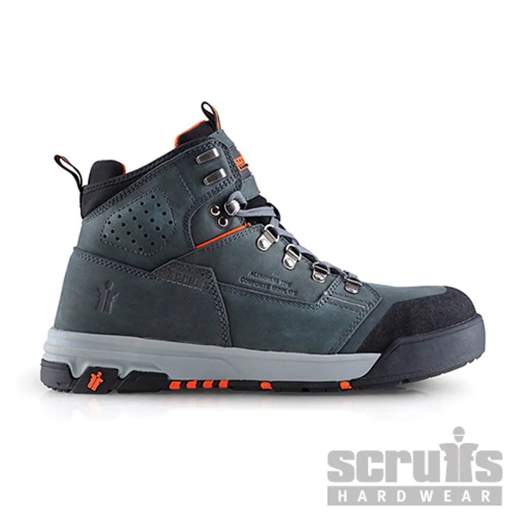 Scruffs Hydra Bottes de Sécurité Bleu-Vert Taille 46 - Chaussures de Travail