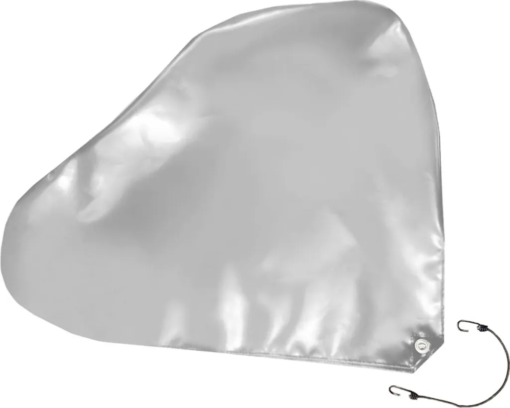Copritimone Rimorchio PVC 680g Grigio Chiaro RAL7035 88x70cm