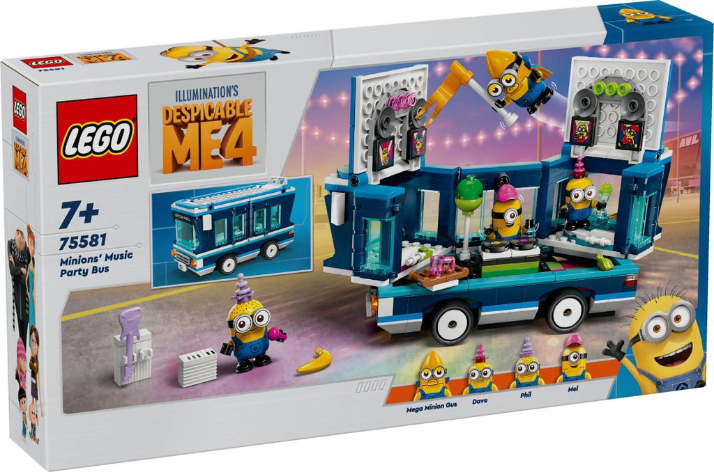LEGO® LEGO Despicable Me 75581 Les Minions et le bus de la Image du produit 