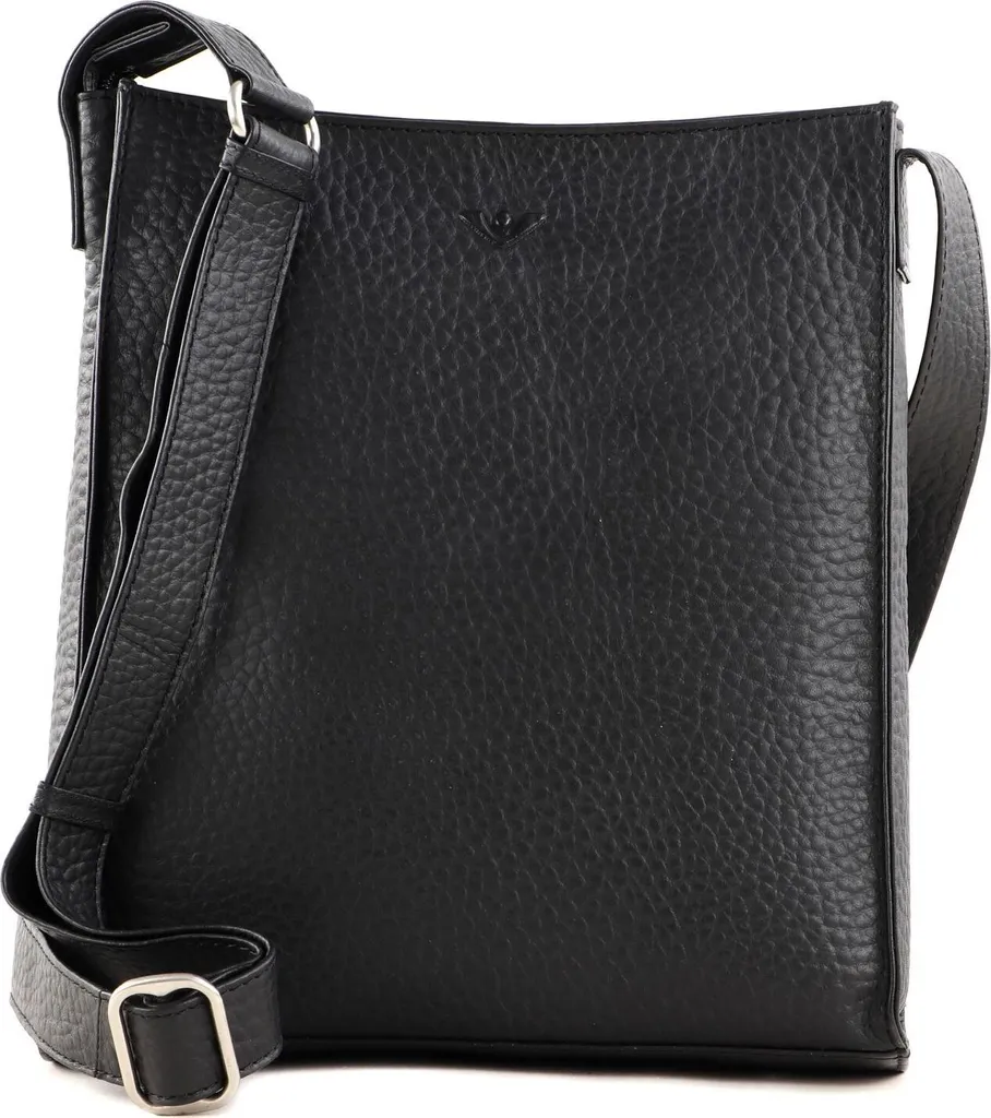 VOi borsa a tracolla borsa a tracolla Dakota Flora Crossover Schwarz nero