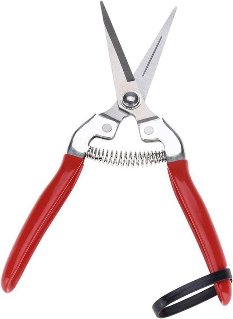 Famanu Gartenschneider Professionelle Hand-Schneider - Gerade/Gebogene Klingen