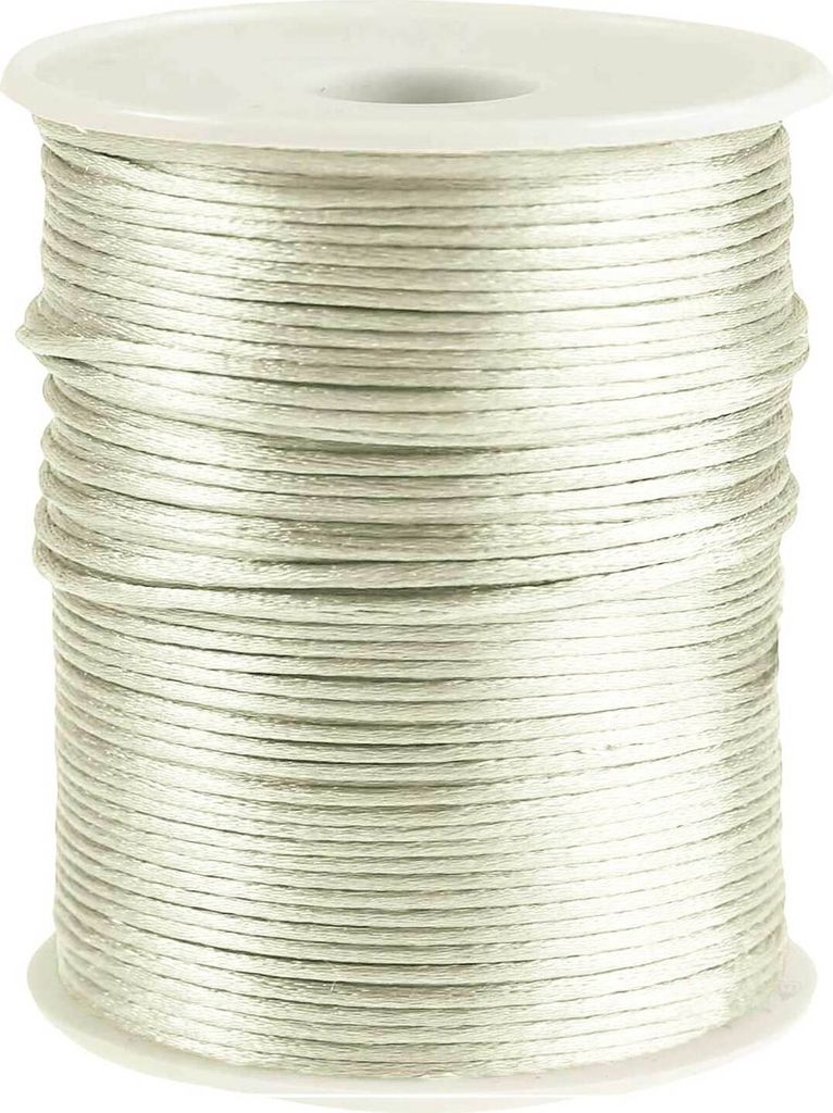 90m Satinschnur 2mm Satinkordel Schmuck-Kordel -Schnur Kumihimo Bänder