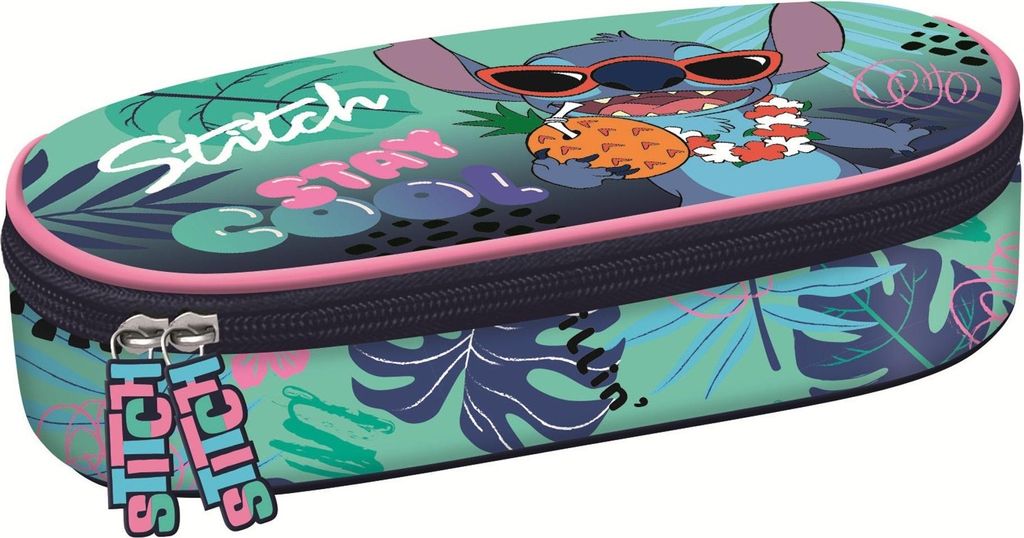 Piórnik saszetka Stitch Stay Cool usztywniony z klapką Obrázok produktu 